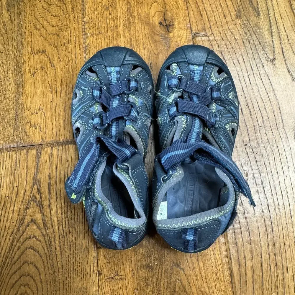 Merrell Hydro H2O Hiker Sandals Toddler Size 10W Blue Sport Water Shoes